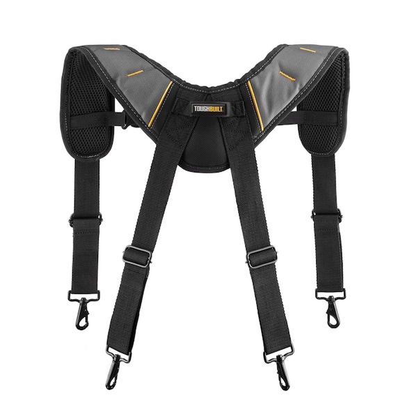Toughbuilt 1.18 in. L X 6.3 in. W Nylon Suspenders Black/Gray 1 pair TB-CT-51P-2BES - main